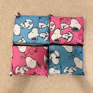 Snoopy Reusable Large Tote Bags